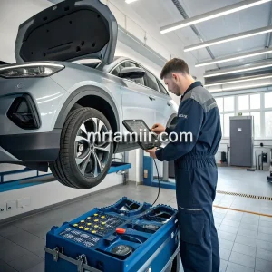 مستر تعمیر عیب یابی ترمز دستی برقی EPB سانتافه سورنتو جنسیس در تهران کاوه