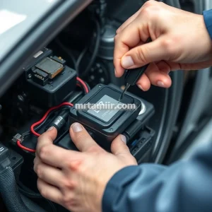 تعمیر ترمز دستی برقی EPB بی ام و سری ۵