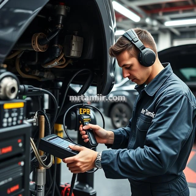 تعمیر ترمز دستی برقی EPB بی ام و سری ۷